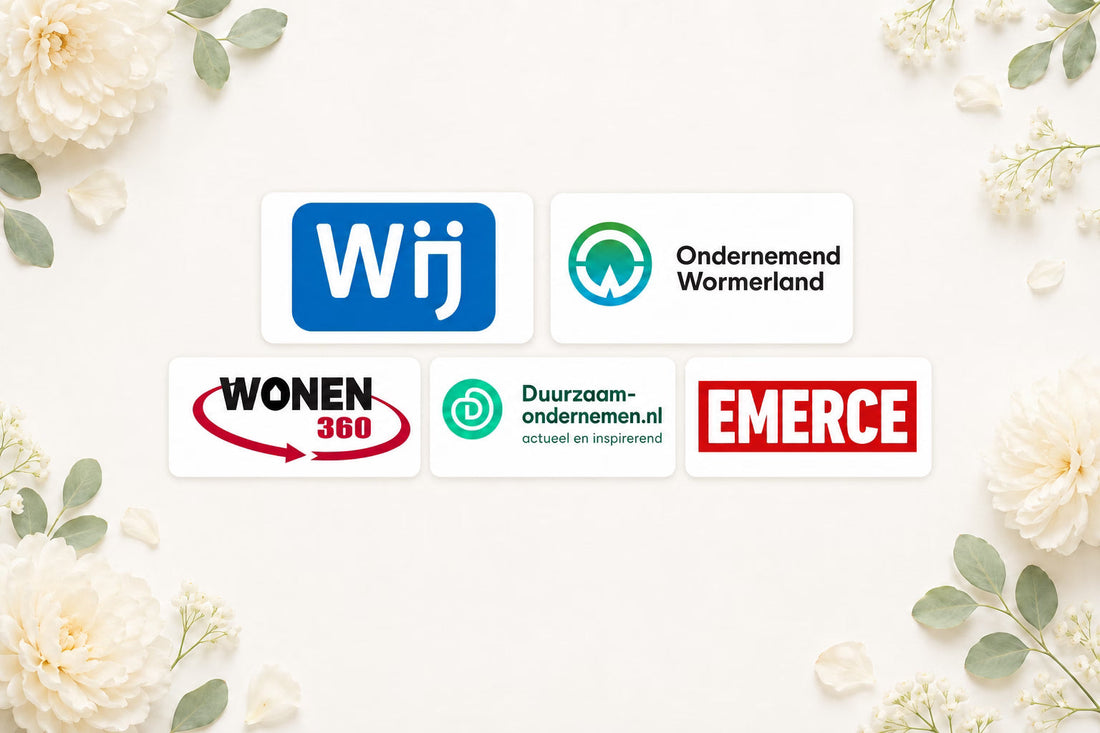 Fan of Flowers in de media bij Emerce, Wonen360, Duurzaam-Ondernemen.nl, Wij en Ondernemend Wormerland