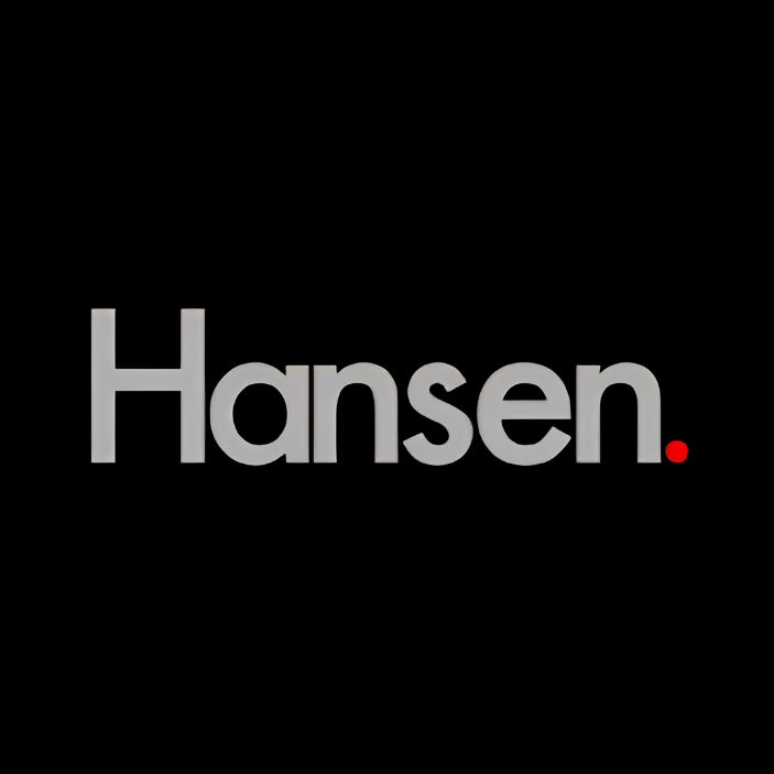 Logo van Autobedrijf Hansen in Venray, zakelijke klant van Fan of Flowers voor zijden bloemen.