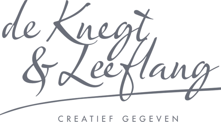 Logo van De Knegt & Leeflang Creatief Gegeven, zakelijke partner van Fan of Flowers.