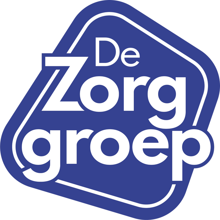 Logo van De Zorggroep, zakelijke klant voor zijden boeketten van Fan of Flowers.